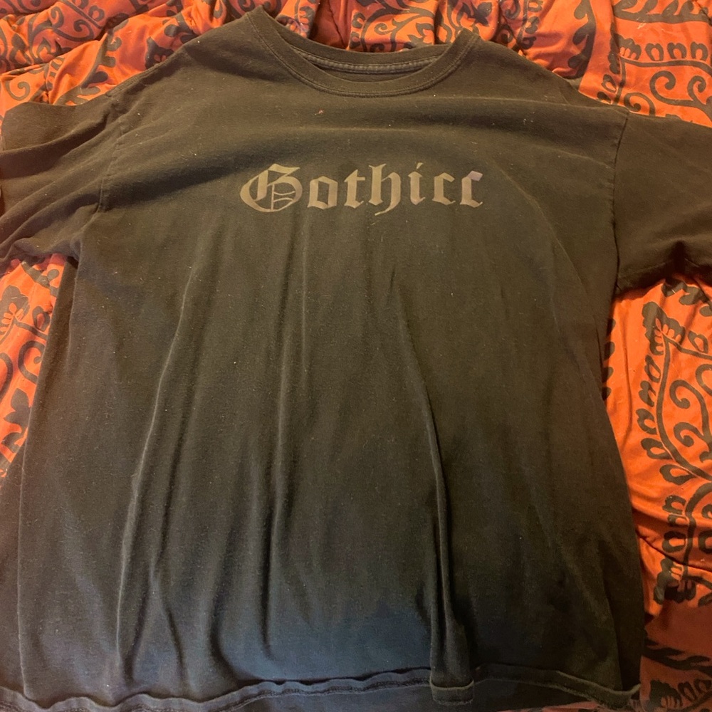 Black “Gothicc” T-Shirt